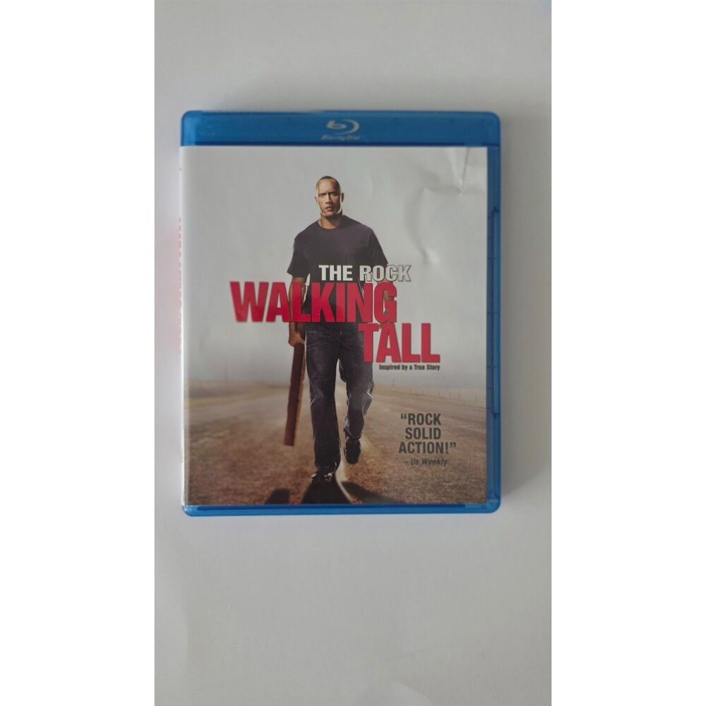 Walking Tall (Blu-ray, 2004) - Dwayne The Rock Johnson Action Movie